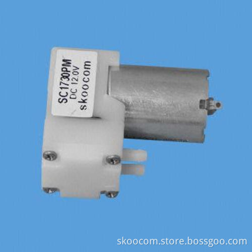 Miniature vacuum pump for fuel cell